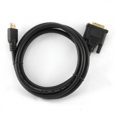 Gembird monitoriaus kabelis HDMI/DVI-DM (18+1) 1.8m Vaizdo laidai Gembird