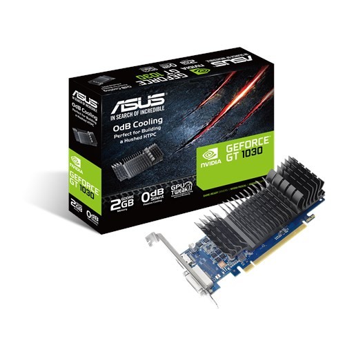 Asus GT1030-SL-2G-BRK NVIDIA, 2 GB, GeForce GT 1030, GDDR5, PCI Express 3.0, procesoriaus