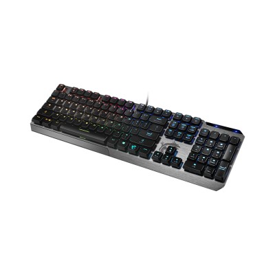 MSI VIGOR GK50 žaidimų klaviatūra, JAV išdėstymas, laidinė, juoda Klaviatūros MSI