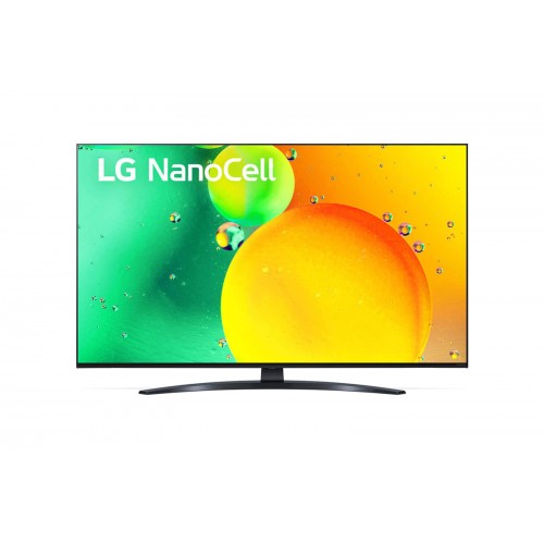 LG 50NANO763QA 50" (126 cm), Smart TV, WebOS, 4K HDR NanoCell, 3840 2160, Wi-Fi, DVB-T/T2/C/S/S2