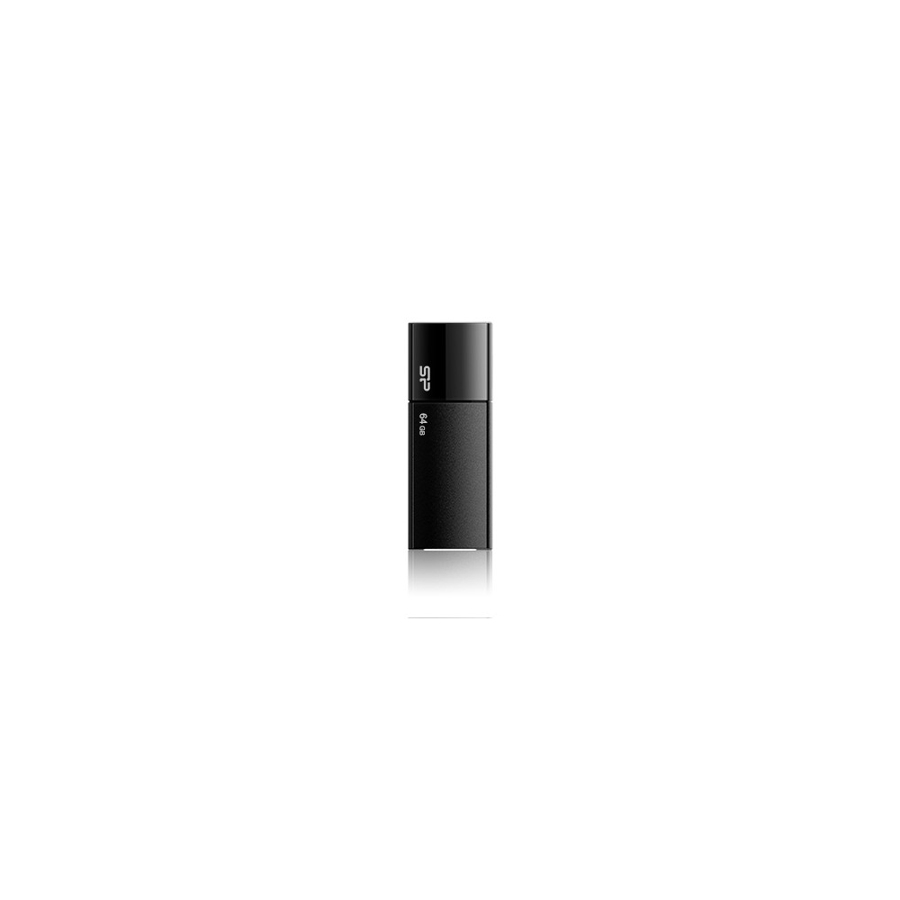 Silicon Power Ultima U05 8 GB, USB 2.0, juodas Išoriniai kietieji diskai Silicon Power