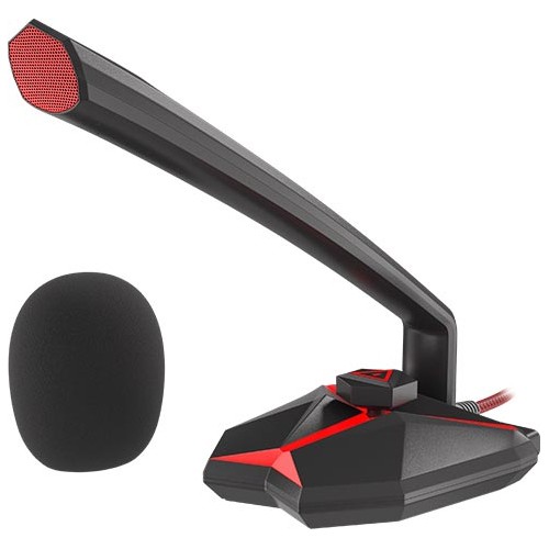 Genesis Gaming mikrofonas Radium 200 USB 2.0, juoda ir raudona Mikrofonai Genesis