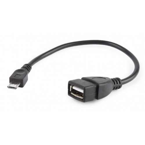 Cablexpert USB OTG AF iki Micro BM kabelis, 0,15 m Laidai, kabeliai ir įrankiai Cablexpert