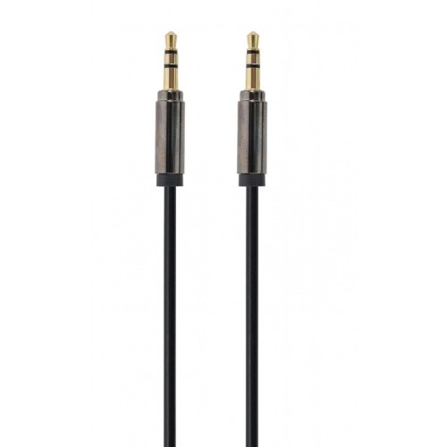 Cablexpert 3,5 mm stereo garso kabelis, 0,75 m, juodas Laidai, kabeliai ir įrankiai Cablexpert