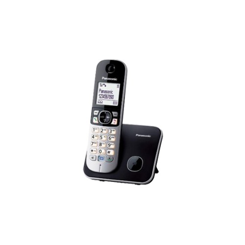 Panasonic Cordless KX-TG6811FXB Black, Skambintojo ID, Belaidis ryšys, Telefonų knygelės talpa