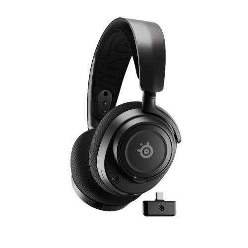 SteelSeries Arctis Nova 7 Gaming Headset, Over-Ear, Wireless, Black