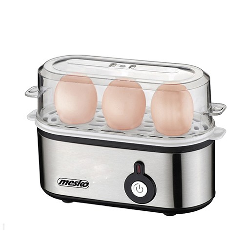 Mesko Kiaušinių viryklė  MS 4485 Nerūdijantis plienas, 210 W, Funkcijos 3 kiaušiniams Kitos virtuvės