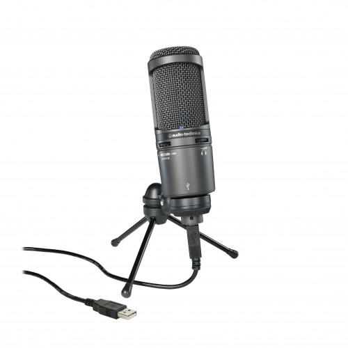 Audio Technica mikrofonas  AT2020USB juodas Ausinės ir ausinukai Audio Technica