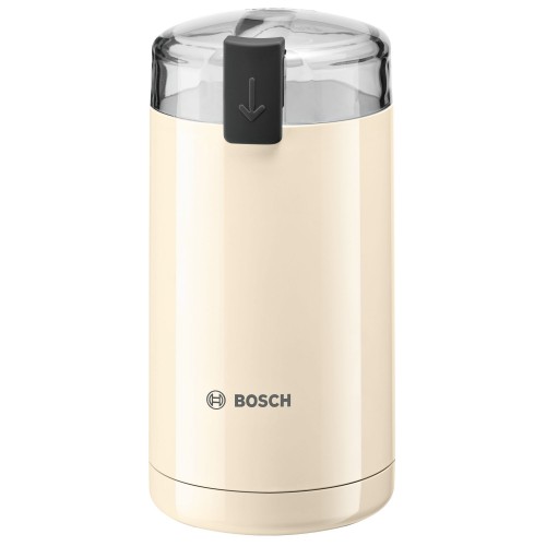 Bosch kavos malūnėlis TSM6A017C 180 W, Kavos pupelių talpa 75 g, smėlio spalvos Kavos aparatai