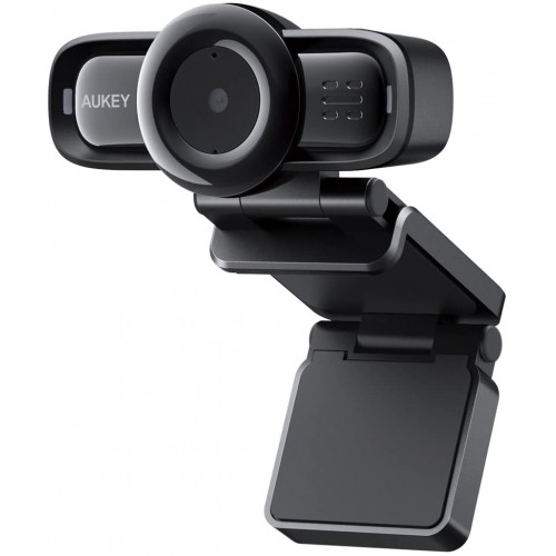 Aukey USB integracinė kamera PC-LM3 juoda, 1080p, USB 2.0 Internetinės kameros Aukey
