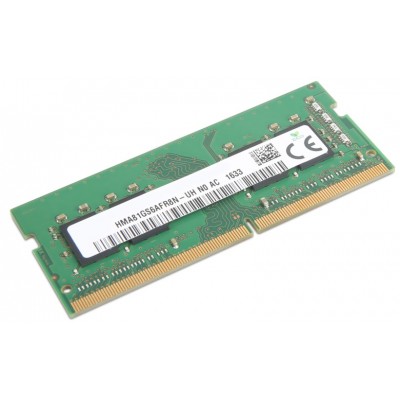 Lenovo 8 GB, DDR4, 3200 MHz, Nešiojamasis kompiuteris, Registruotas Nr., ECC Nr Vidinė atmintis