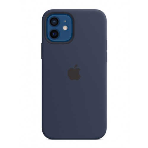 Apple iPhone 12 | 12 Pro Silicone Case with MagSafe Deep Navy