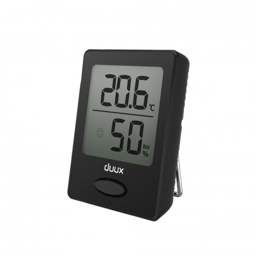 Duux Sense higrometras + termometras, juodas, LCD ekranas Klimato kontrolės prietaisai Duux
