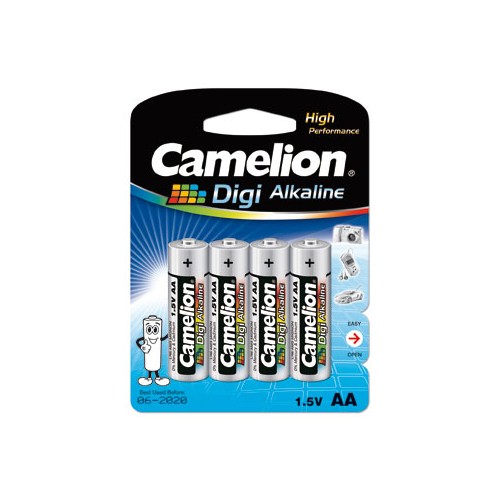 Camelion LR6-BP4DG AA/LR6, Digi Alkaline, 4 vnt. Baterijos Camelion