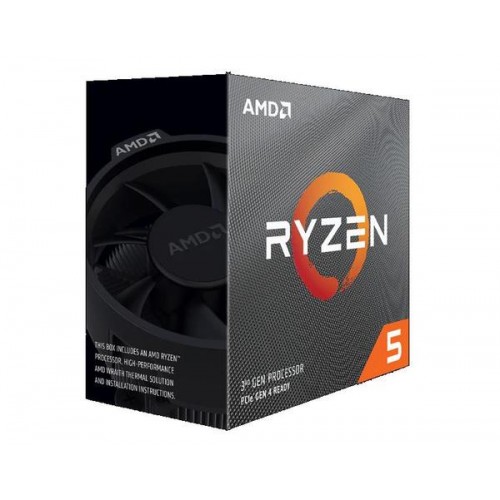 AMD Ryzen 5 3600X, 3.8 GHz, AM4, Processor threads 12, Packing Retail, Cooler included, Processor cores 6, Component for PC