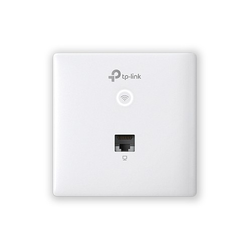 TP-LINK Omada AC1200 Wall-Plate Access Point EAP230-Wall 802.11ac, 300+867 Mbit/s, 10/100/1000 Mbit/s, Ethernet LAN (RJ-45) port