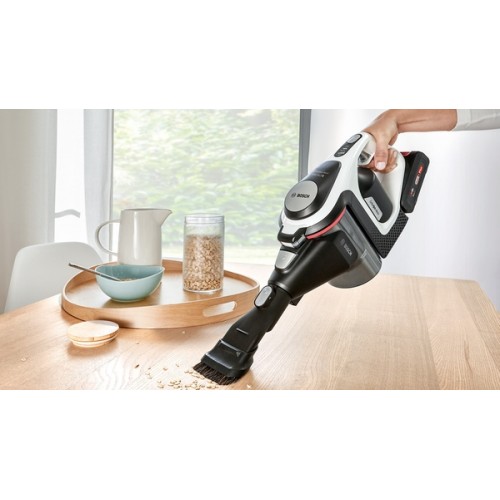 Bosch Vacuum cleaner BSS821VNE4 Unlimited Gen2 Cordless operating, Handstick, 18 V, Operating time (max) 65 min, White, Warranty