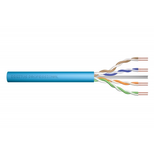 Digitus DK-1613-A-VH-5 DK-1613-A-VH-5 AWG 23/1, Installation cable, 500 m, Blue