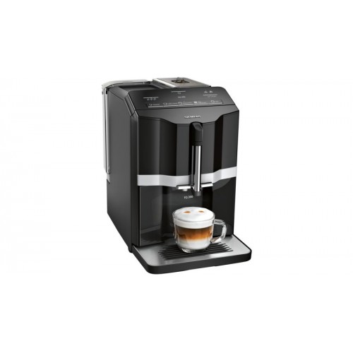 SIEMENS Coffee maker TI351509DE Pump pressure 15 bar, Built-in milk frother, 1300 W, Fully automatic, Black