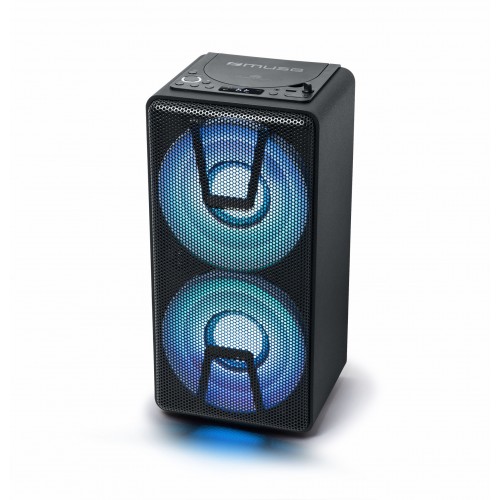 Muse Party Box garsiakalbis M-1820 DJ 150 W, Bluetooth, belaidis ryšys, juodas Kolonėlės Muse