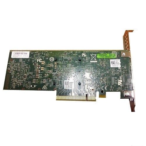 Dell Broadcom 57412 Dual Port 10Gb, SFP+, PCIe Adapter, Low Profile, Customer Install PCI Express