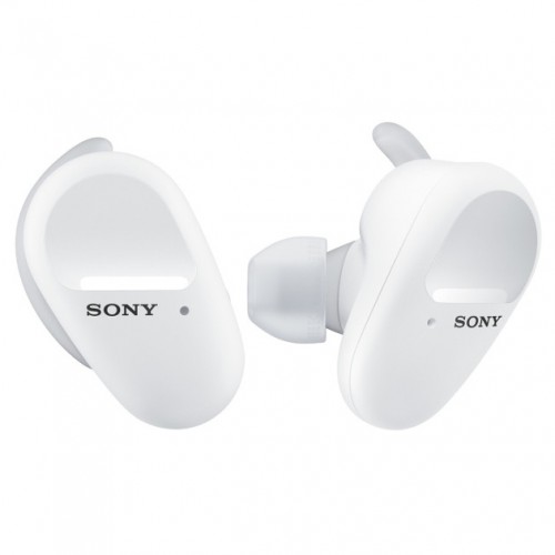 Sony Truly Wireless“ ausinės WF-SP800NW, įdedamos į ausį, slopina triukšmą, balta Ausinės ir