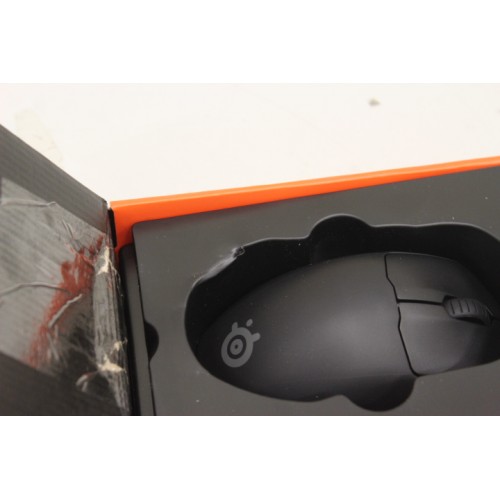 SALE OUT. SteelSeries Prime + Gaming Mouse, Wired, Black SteelSeries Gaming Mouse Prime +, RGB LED light, Black, DAMAGED PACKAGI