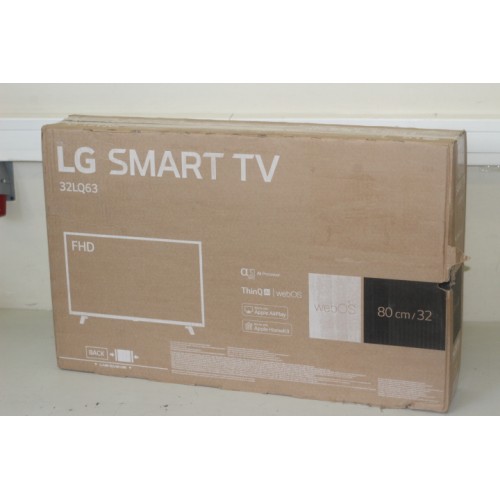 SALE OUT. LG 32LQ63006LA 32" (81 cm) Full HD Smart TV LG 32LQ63006LA 32" (81 cm), Smart TV, WebOS 3.0, FHD, 1920 x 1080, Wi-Fi, 