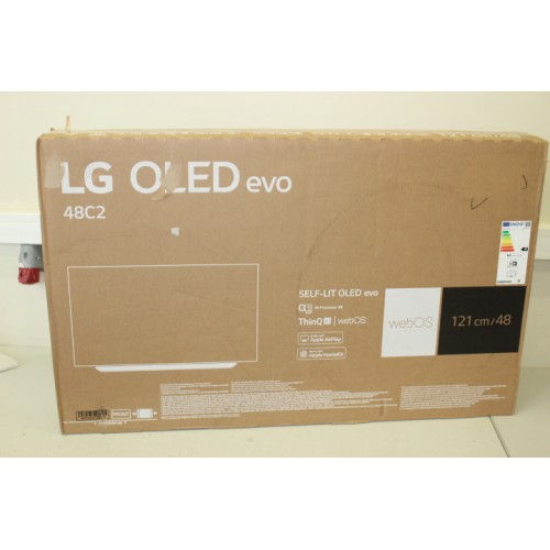 SALE OUT. LG OLED48C22LB 48" (121 cm) 4K Ultra HD Smart OLED TV LG OLED48C22LB 48" (121 cm), Smart TV, WebOS, 4K HDR OLED, 3840 