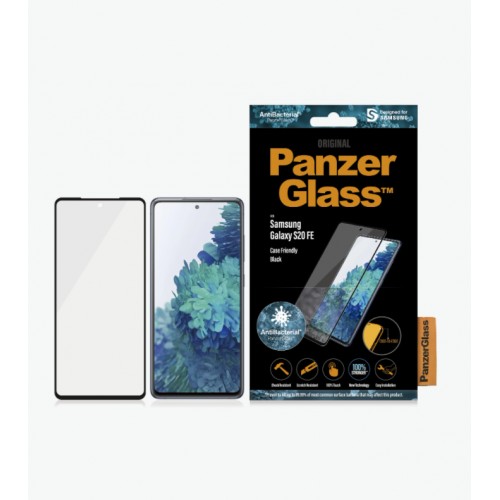 PanzerGlass Samsung, Galaxy S20 FE CF, stiklas, juodas, skaidri ekrano apsauga Apsauginiai