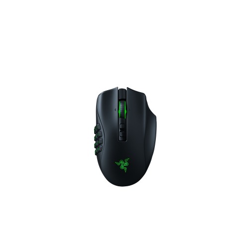 Razer Gaming Mouse Naga Pro RGB LED lemputė, Belaidis ryšys, Optinė pelė, Juoda, 2,4 GHz USB