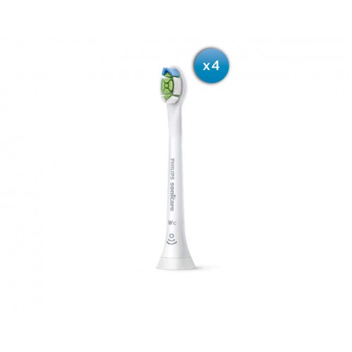 Philips Compact Sonic Toothbrush Heads HX6074/27 Sonicare W2c Optimal For adults and children, Number of brush heads included 4,