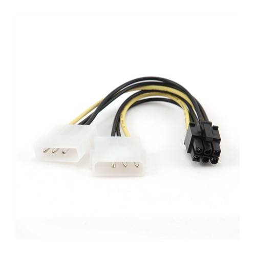 Vidinio maitinimo adapterio laidas, skirtas PCI express Cablexpert Laidai, kabeliai ir įrankiai