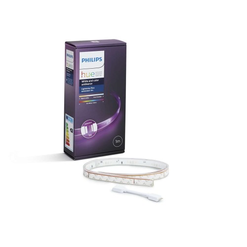 Philips Lightstrip Plus V4 Hue 11,5 W, balta ir spalvota atmosfera, 1 metro ilgis Išmanieji