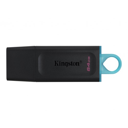 Kingston DataTraveler Exodia USB atmintinė 64 GB, USB 3.2 Gen 1, juoda/mėlyna, apsauginis