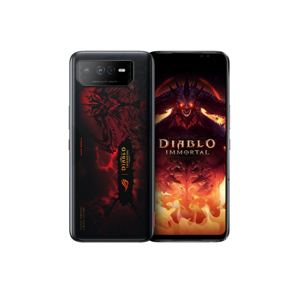 Asus ROG Phone 6 Diablo Immortal Edition Hellfire Red, 6.78 ", AMOLED, 1080 x 2448 pixels, Qualcomm SM8475, Snapdragon 8+ Gen 1 