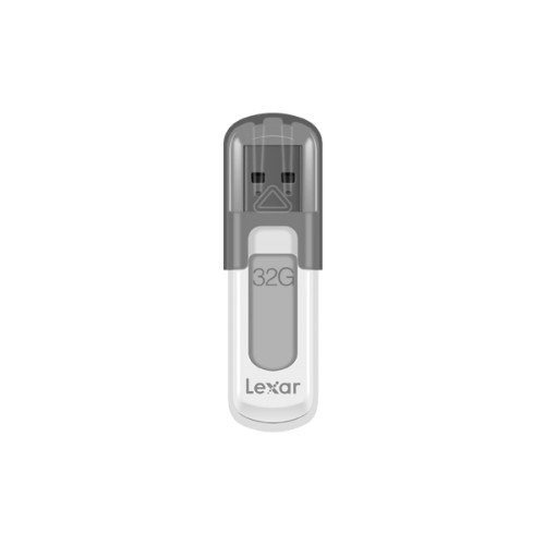 Lexar Flash atmintinė JumpDrive V100 32 GB, USB 3.0, pilka Išoriniai kietieji diskai Lexar