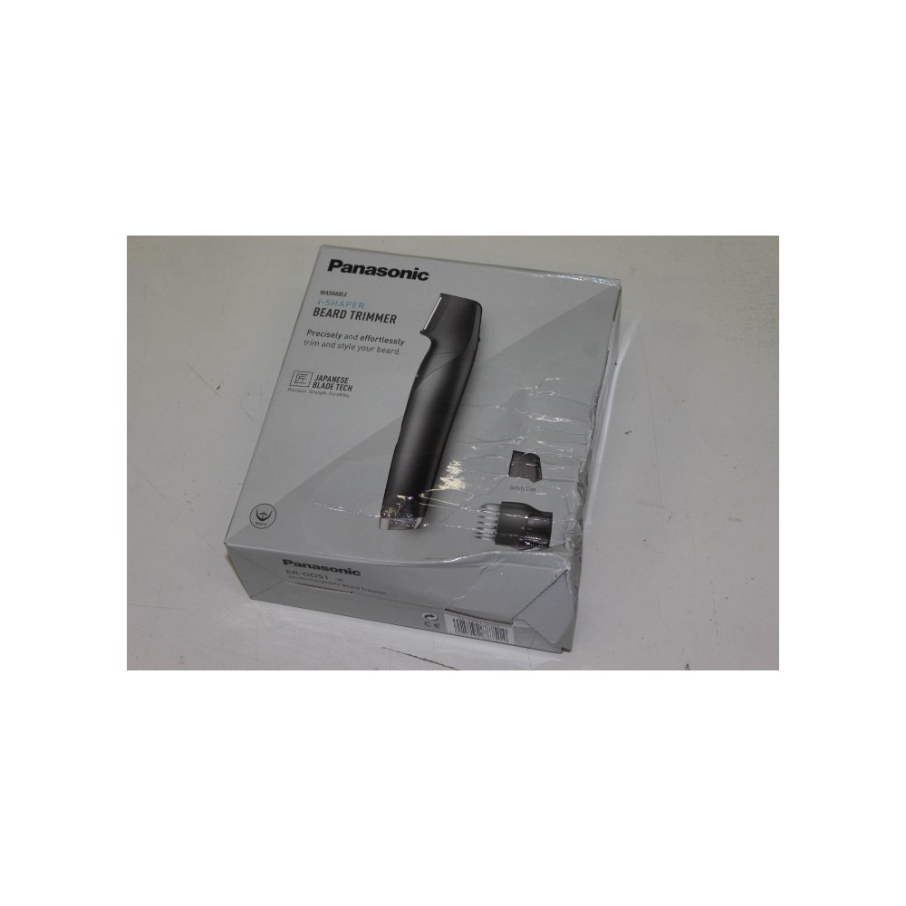 SALE OUT. Panasonic ER-GD51-K503 Beard trimmer, Corded or cordless, Operating time 50 min, Wet&Dry, Black Panasonic Beard trimme