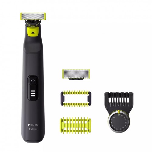 Philips OneBlade Pro Shaver for Face and Body QP6541/15 Operating time (max) 90 min, Wet & Dry, Lithium Ion, Black