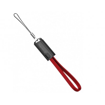 ColorWay duomenų kabelis USB – „MicroUSB“ (raktas) 0,22 m, raudonas, 2,4 A Pakrovėjai ColorWay