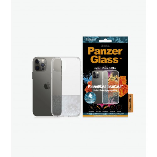 PanzerGlass skaidrus dėklas, „ Apple, skirtas „iPhone 12/12 Pro“, TPU, skaidrus Aksesuarai