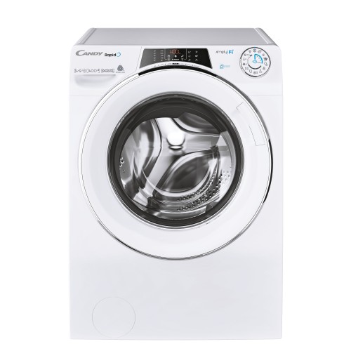 Candy Washing Machine with Dryer ROW41494DWMCE-S Energy efficiency class A, Front loading, Washing capacity 14 kg, 1400 RPM, Dep