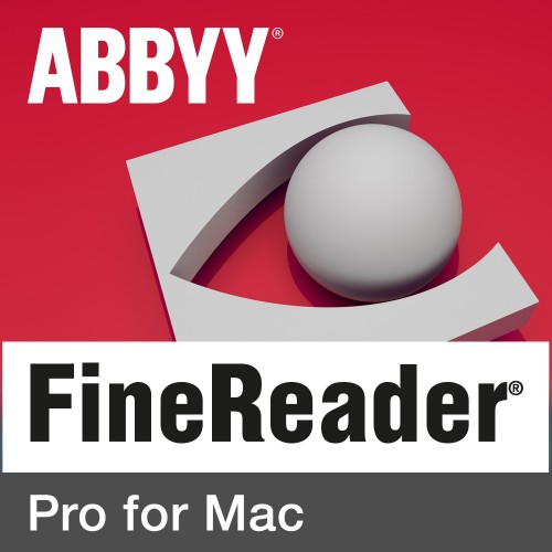 „Abbyy FineReader Pro“, skirta „Mac“, vieno vartotojo licencija (ESD), neterminuota (-i) metai