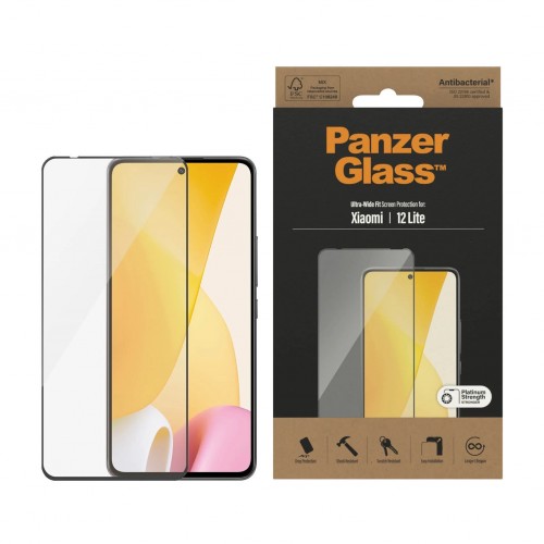 PanzerGlass Screen protector, Xiaomi, 12 Lite, Case friendly