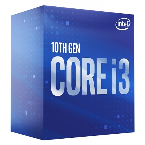 Intel i3-10100F“, 3,6 GHz, LG A1200, 8 procesoriaus gijos, mažmeninė pakuotė, 4 procesoriaus