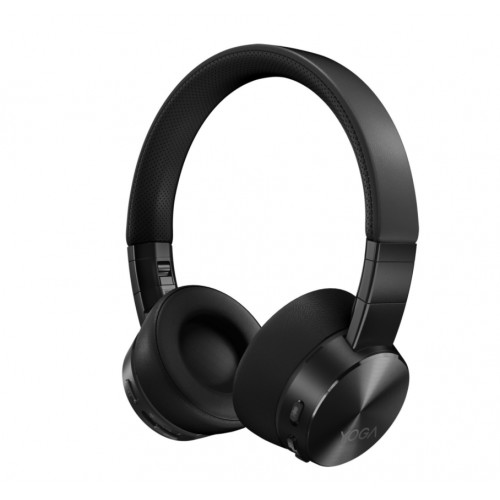 Lenovo Active Noise Cancellation Headphones Yoga Bluetooth 5.0 USB digital audio, Shadow Black, ANC