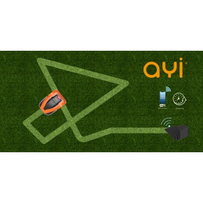 AYI Lawn Mower A1 1400i Mowing Area 1400 m , WiFi APP Yes (Android iOs), Working time 120 min, Brushless Motor, Maximum Incline 