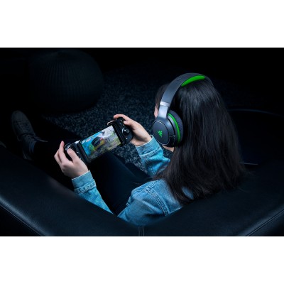 Razer Black“, belaidė, žaidimų ausinės, „Kaira Pro“, skirta „Xbox“. Ausinės/mikrofonai Razer