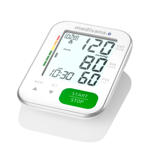 Medisana Connect Blood Pressure Monitor BU 570 Memory function, Number of users 2 user(s), Memory capacity 120 memory slots, Upp