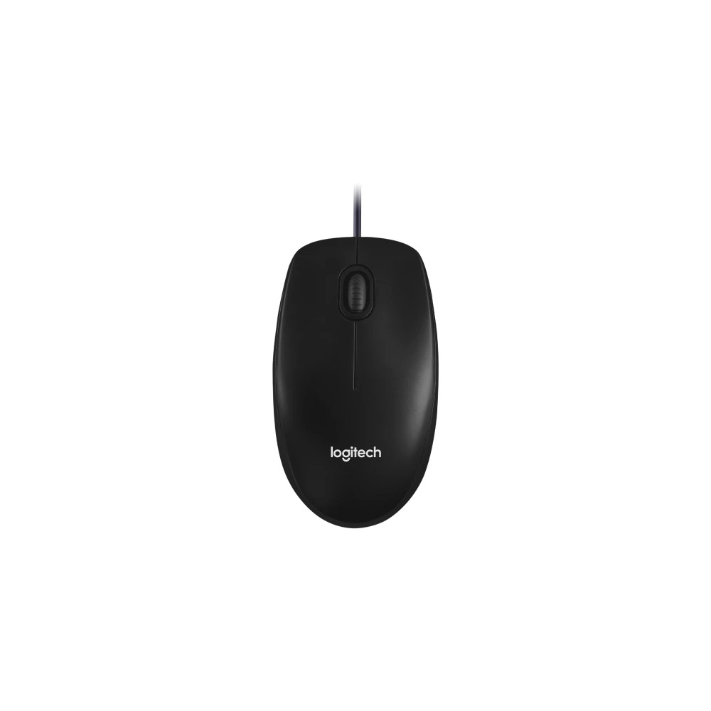 Logitech Mouse M100 Optical, Black, Wired